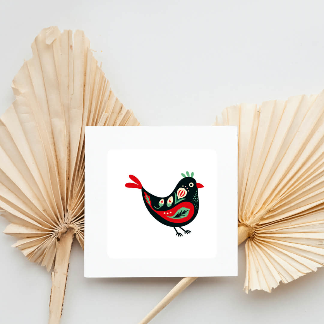 Generic Folk Art Card