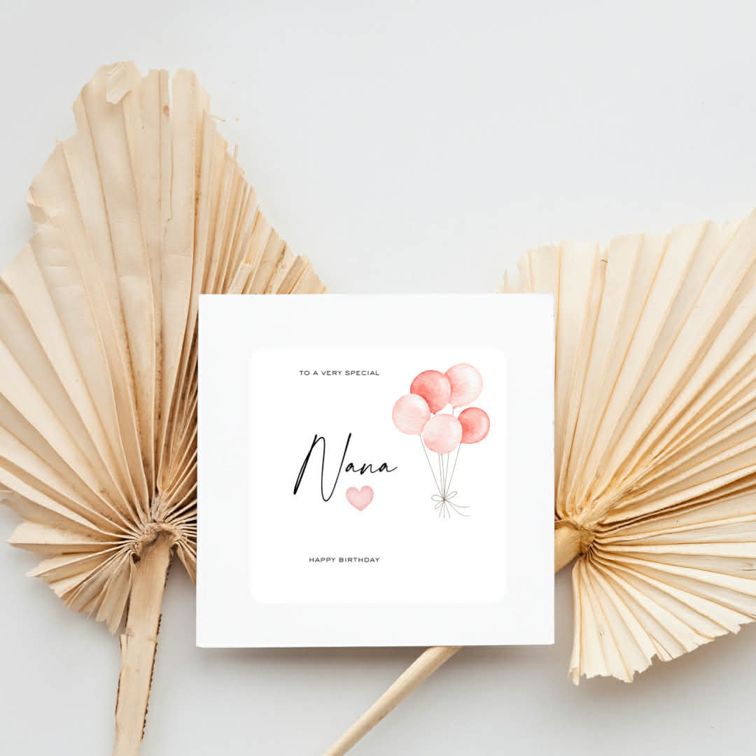 Happy Birthday Special Nana Card