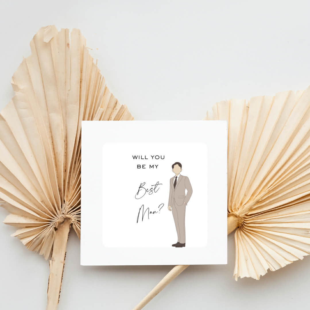 Will You Be My Best Man Card