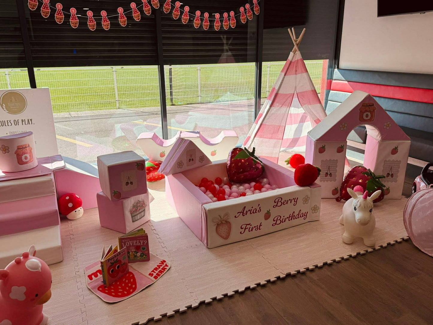 Berry Themed Sticker Set Up