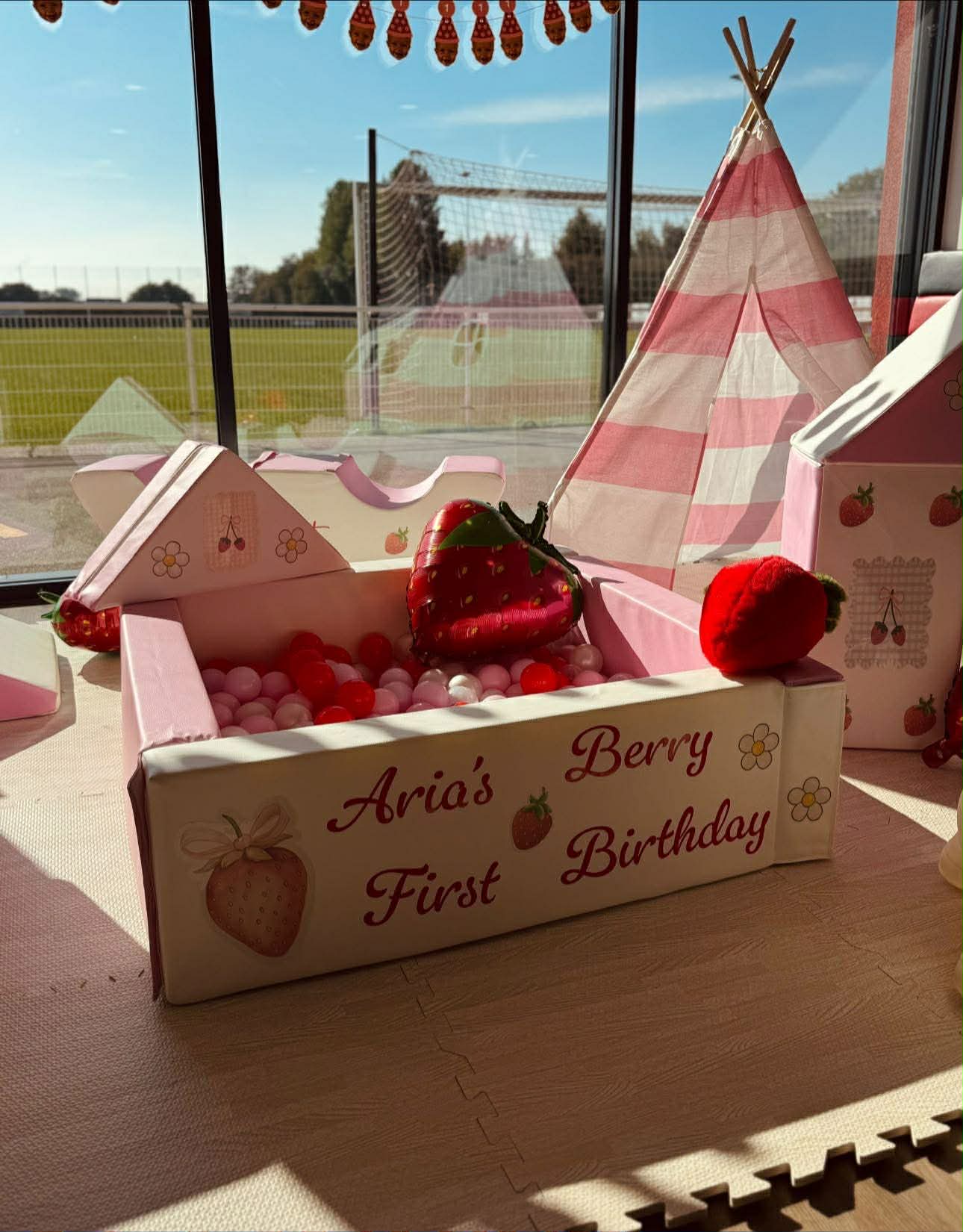 Berry Themed Sticker Set Up