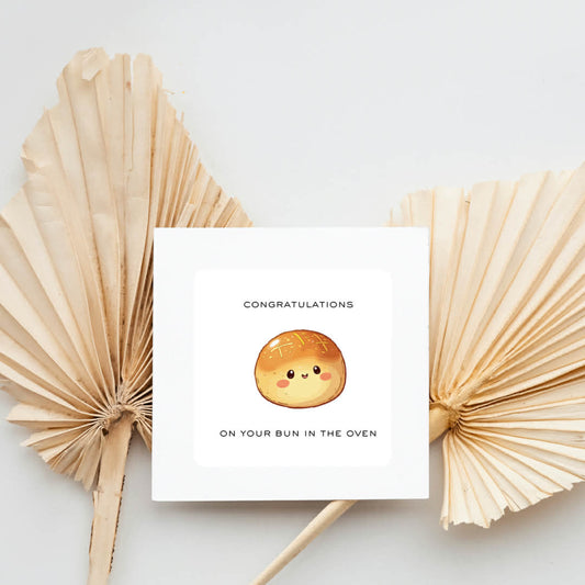 Congratulations On Your Bun In The Oven Card