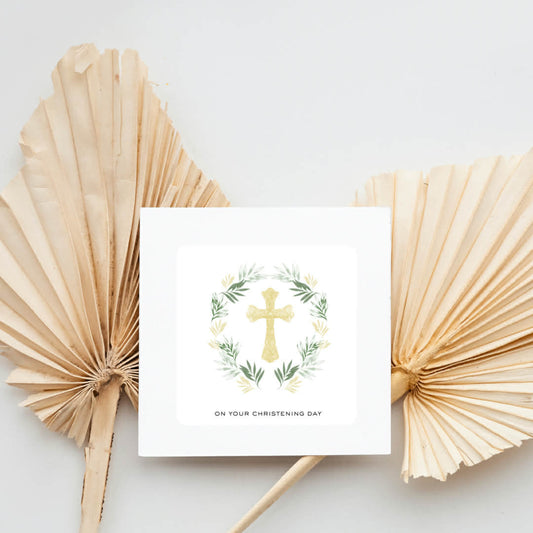 On Your Christening Day Card