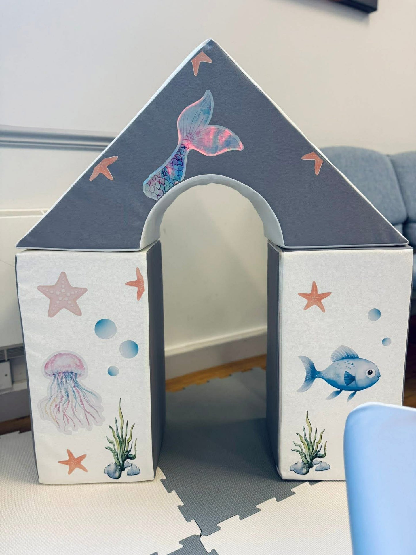 Under The Sea Themed Sticker Set Up