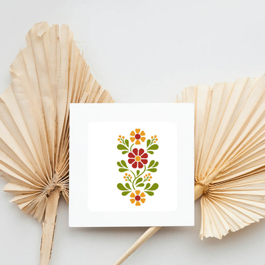 Generic Folk Art Card