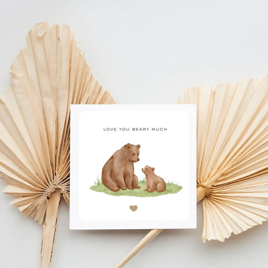 Love You Beary Much Card
