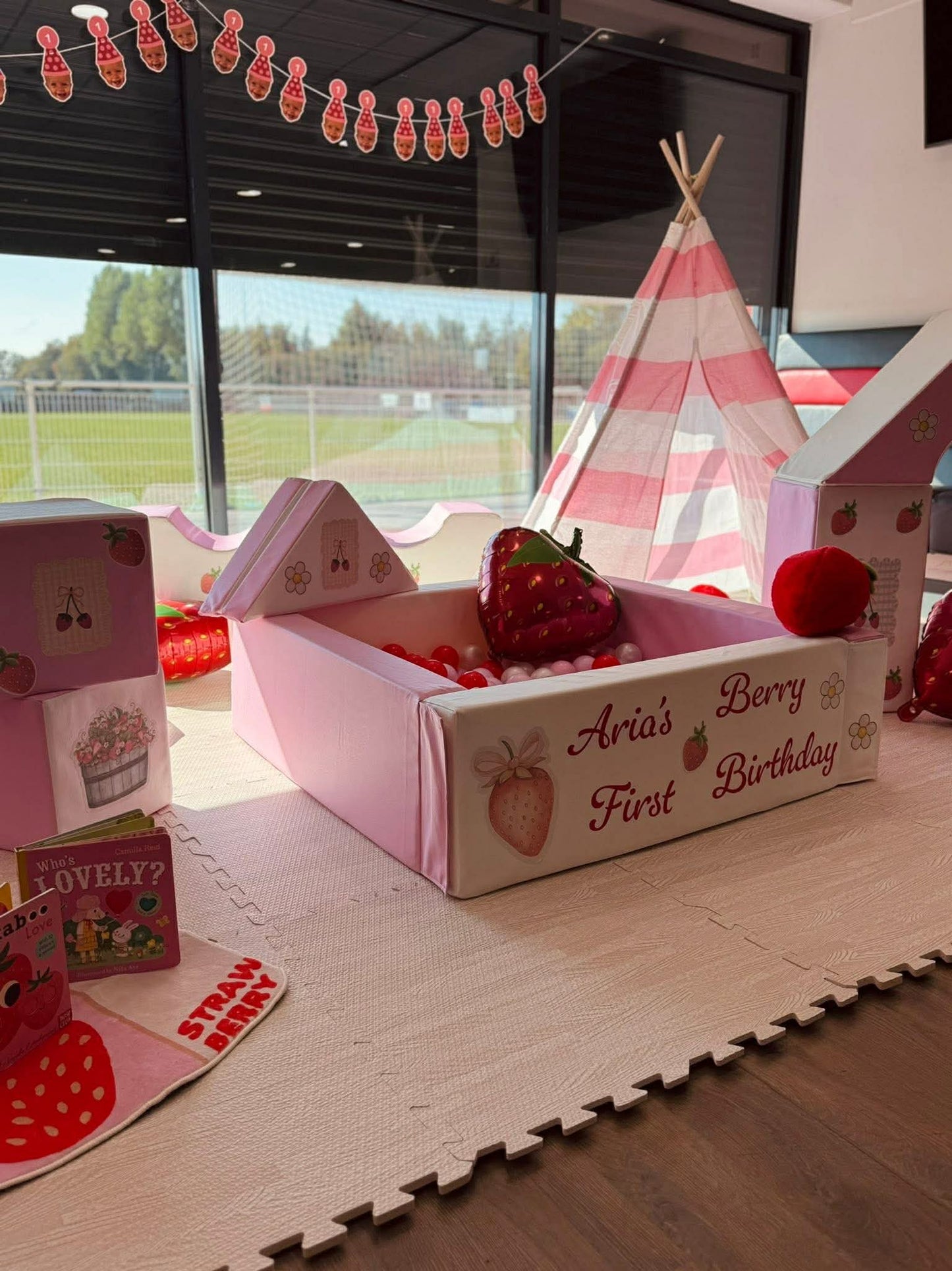 Berry Themed Sticker Set Up