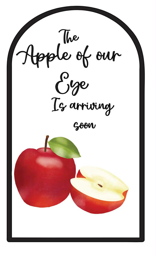 Apple of our Eye Arch Board Vinyl & Sticker Set Up