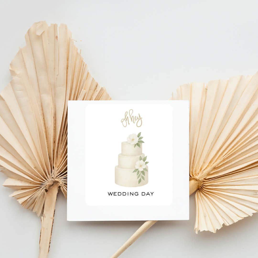 Oh Hey Wedding Day Card