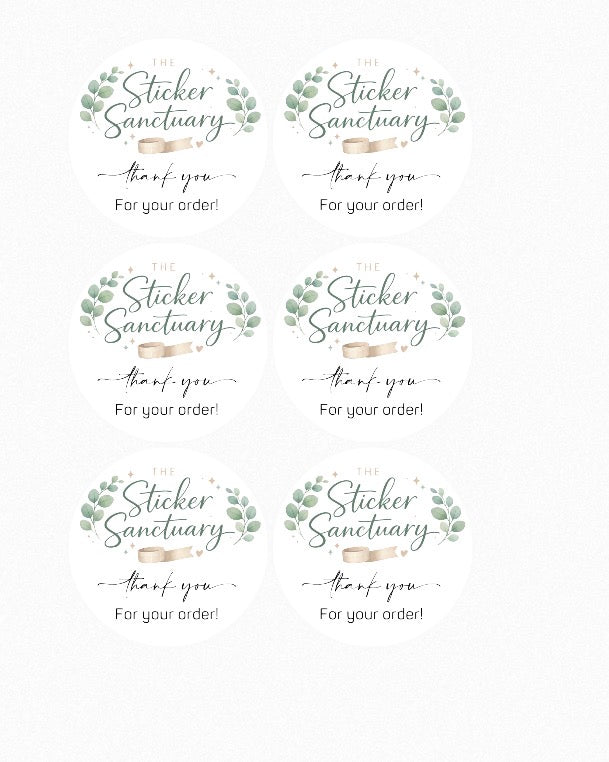 Business Supply Stationary Round Peel & Stick Stickers