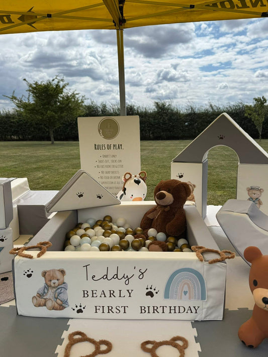 Bear Themed Sticker Set Up