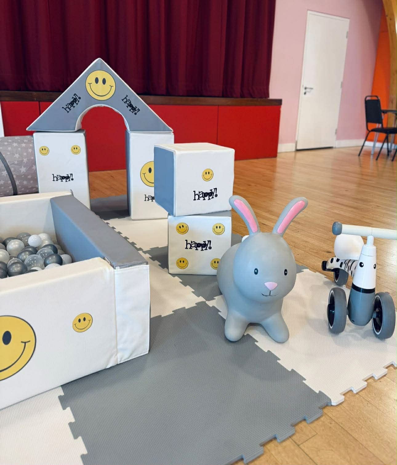 One Happy Dude Themed Sticker Set Up