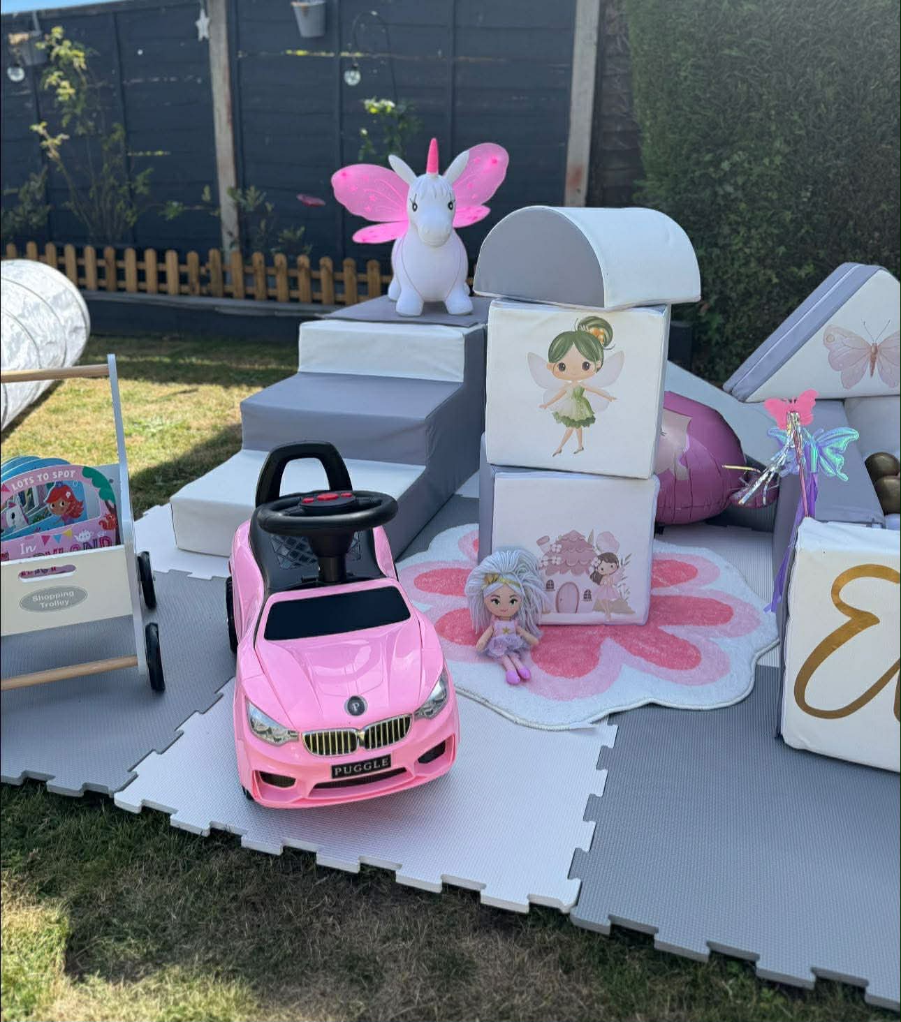 Fairy Themed Sticker Set Up