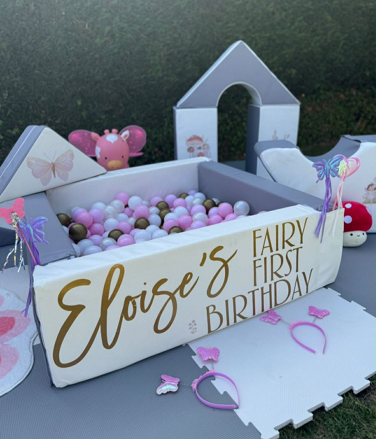 Fairy Themed Sticker Set Up