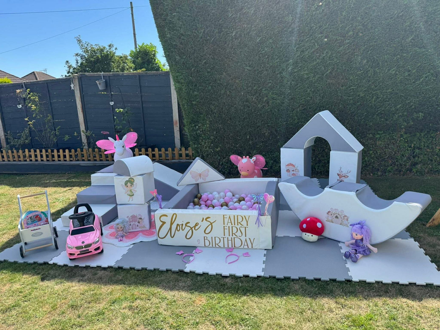 Fairy Themed Sticker Set Up